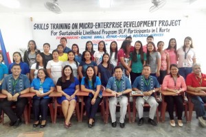 Ilocos Norte 4Ps beneficiaries acquire new livelihood skills